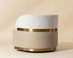 Brinda Swivel Lounge Chair - comfortable chairs for relaxation | Image 6 | InSTYLE Home & Rugs