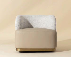 Brinda Swivel Lounge Chair - comfortable chairs for relaxation | Image 3 | InSTYLE Home & Rugs