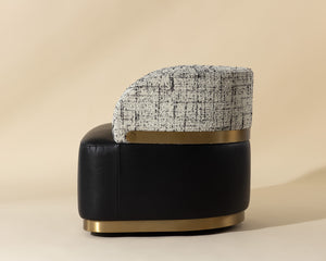 Brinda Swivel Lounge Chair - comfortable chairs for relaxation | Image 13 | InSTYLE Home & Rugs