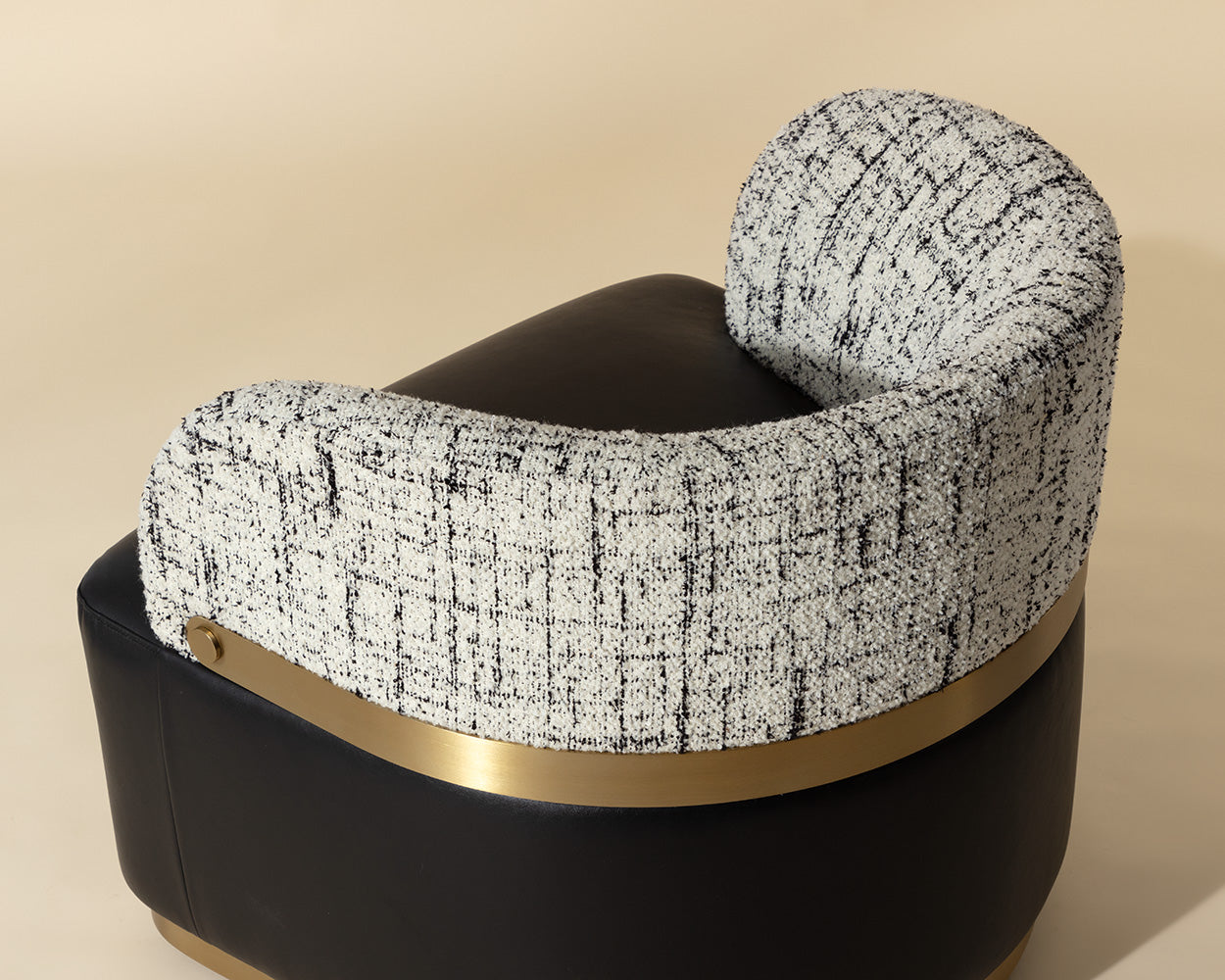 Brinda Swivel Lounge Chair - comfortable chairs for relaxation | Image 7 | InSTYLE Home & Rugs