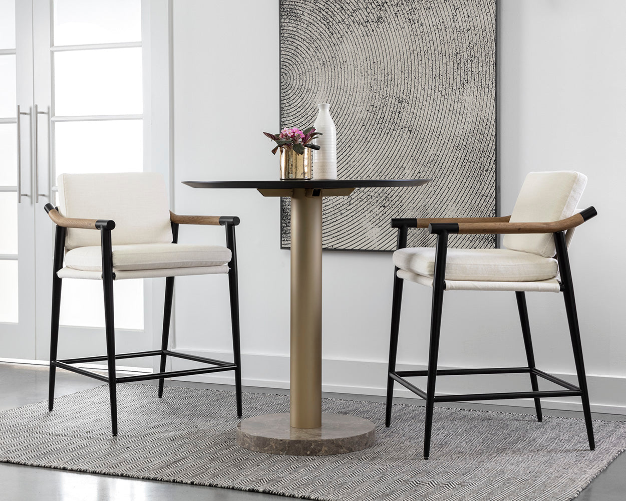 Meadow Counter Stool - sleek stools for kitchen bars | Image 10 | InSTYLE Home & Rugs