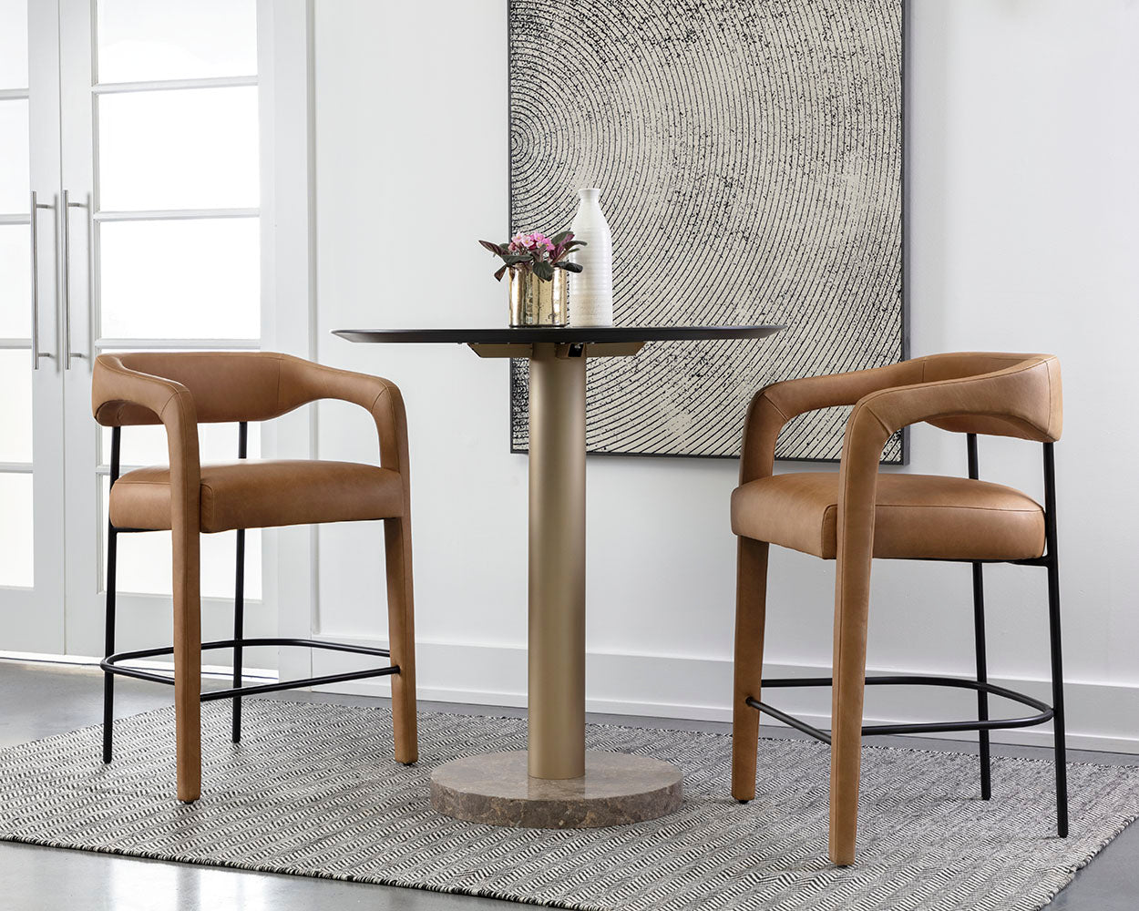 Mavia Counter Stool - perfect for modern counters | Image 2 | InSTYLE Home & Rugs