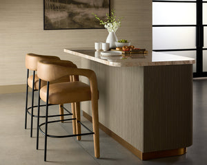 Mavia Counter Stool - ergonomic design for comfort | Image 2 | InSTYLE Home & Rugs