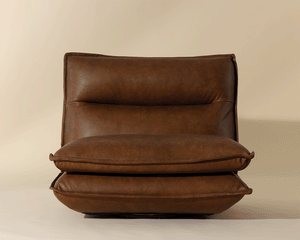 Colson Swivel Armless Chair - comfortable chairs for relaxation | Image 9 | InSTYLE Home & Rugs