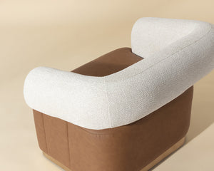 Aggie Swivel Lounge Chair - comfortable chairs for relaxation | Image 7 | InSTYLE Home & Rugs