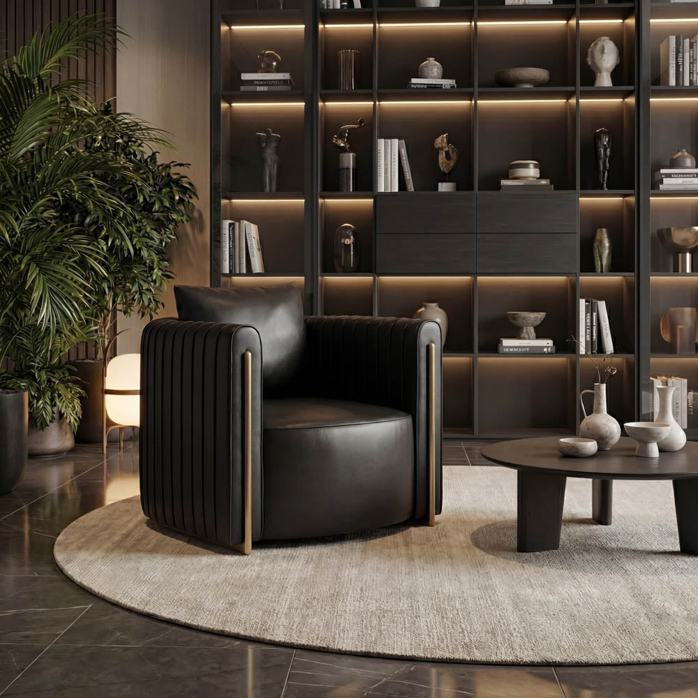 Alix Lounge Chair - comfortable chairs for relaxation | Image 15 | InSTYLE Home & Rugs
