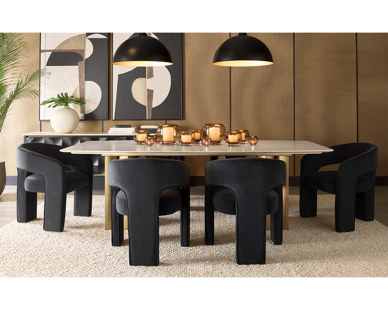 Astara Dining Table - elegant tables for dining rooms | Image 3 | InSTYLE Home & Rugs