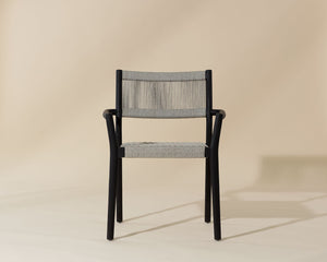 Kavala Stackable Dining Armchair - comfortable dining experience | Image 3 | InSTYLE Home & Rugs