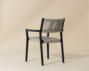Kavala Stackable Dining Armchair - comfortable dining experience | Image 5 | InSTYLE Home & Rugs