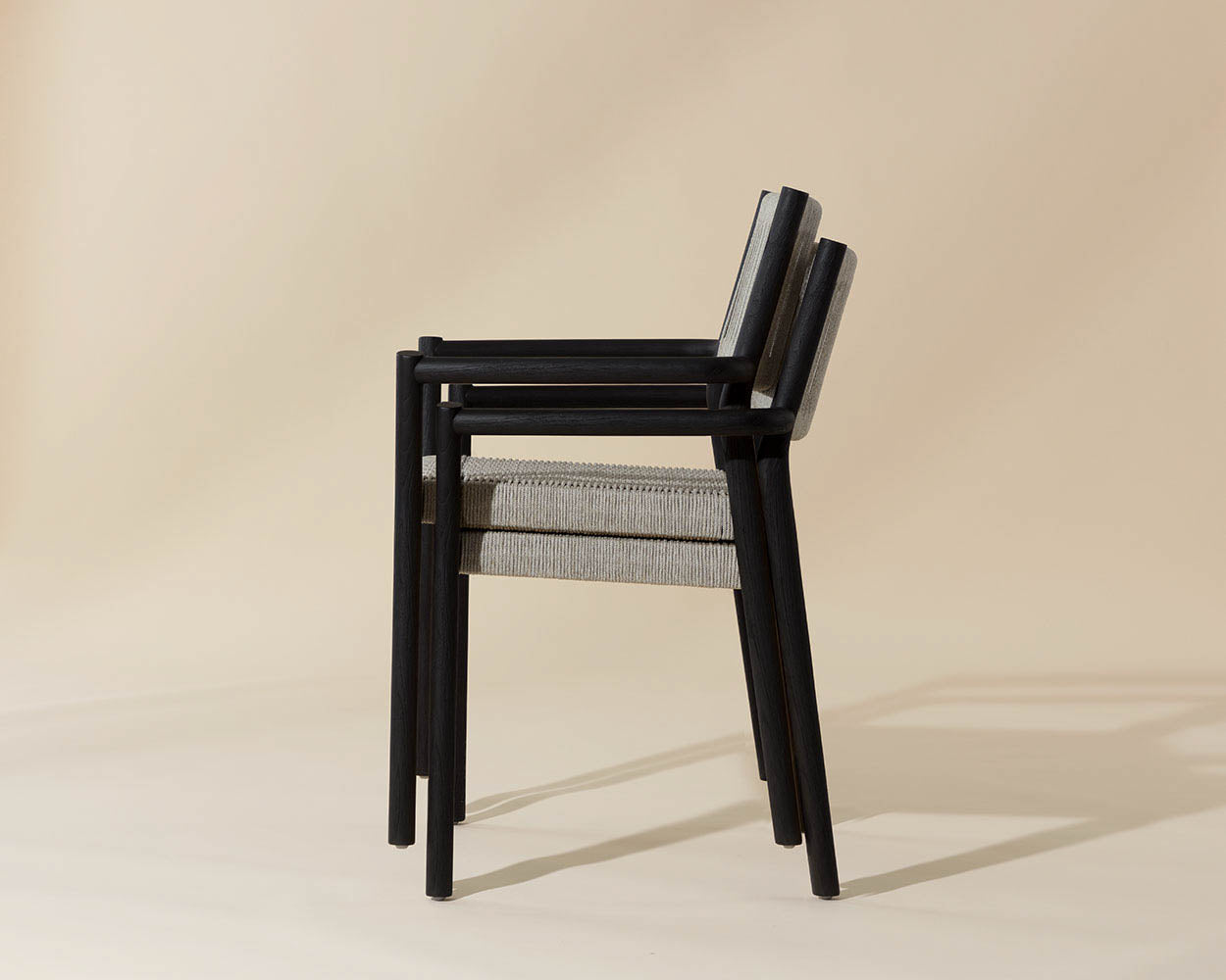 Kavala Stackable Dining Armchair - comfortable dining experience | Image 6 | InSTYLE Home & Rugs