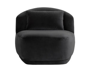 Soraya Swivel Armless Chair - comfortable chairs for relaxation | Image 12 | InSTYLE Home & Rugs