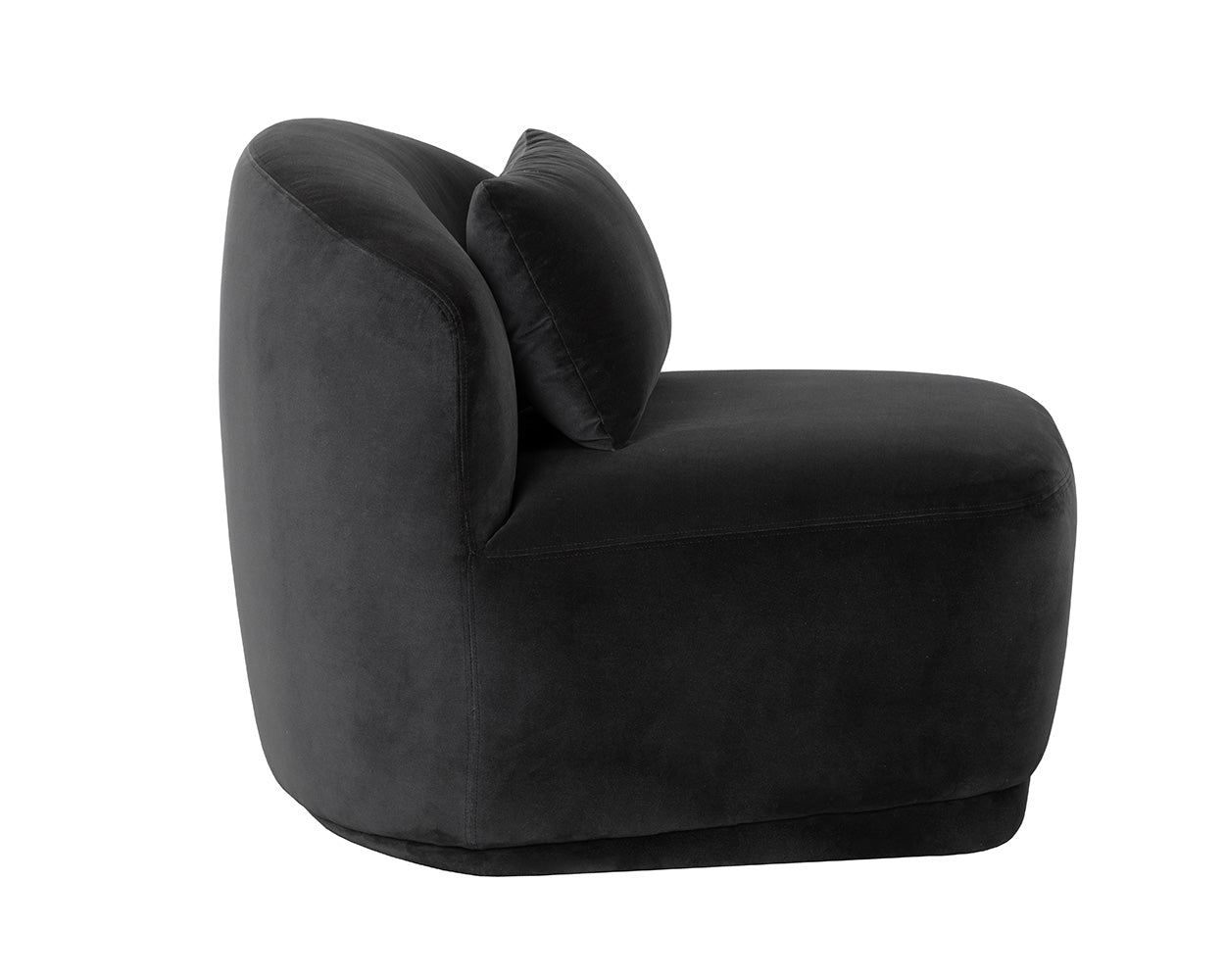 Soraya Swivel Armless Chair - comfortable chairs for relaxation | Image 14 | InSTYLE Home & Rugs