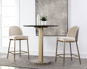 Lavania Counter Stool - sleek stools for kitchen bars | Image 3 | InSTYLE Home & Rugs