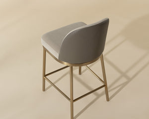 Lavania Counter Stool - sleek stools for kitchen bars | Image 7 | InSTYLE Home & Rugs