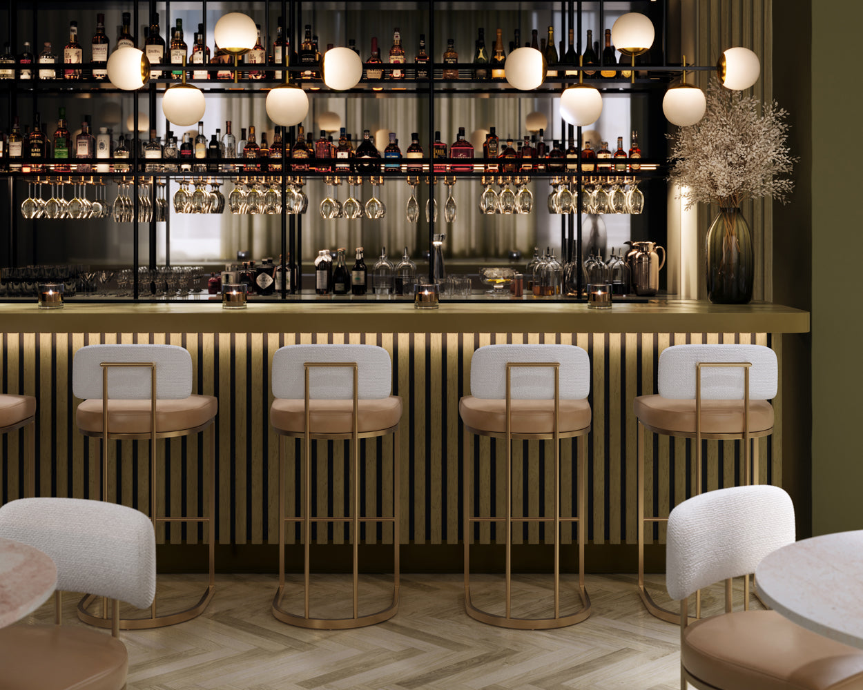 Larissa Barstool - comfortable stools for high tables | Image 20 | InSTYLE Home & Rugs