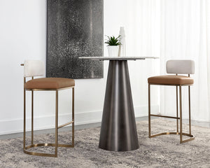Larissa Barstool - comfortable stools for high tables | Image 3 | InSTYLE Home & Rugs