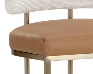 Larissa Counter Stool - perfect for modern counters | Image 7 | InSTYLE Home & Rugs