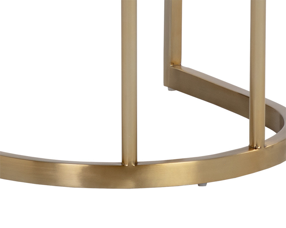 Larissa Counter Stool - perfect for modern counters | Image 9 | InSTYLE Home & Rugs