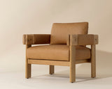 Carmichael Lounge Chair - perfect for casual unwinding | Image 1 | InSTYLE Home & Rugs
