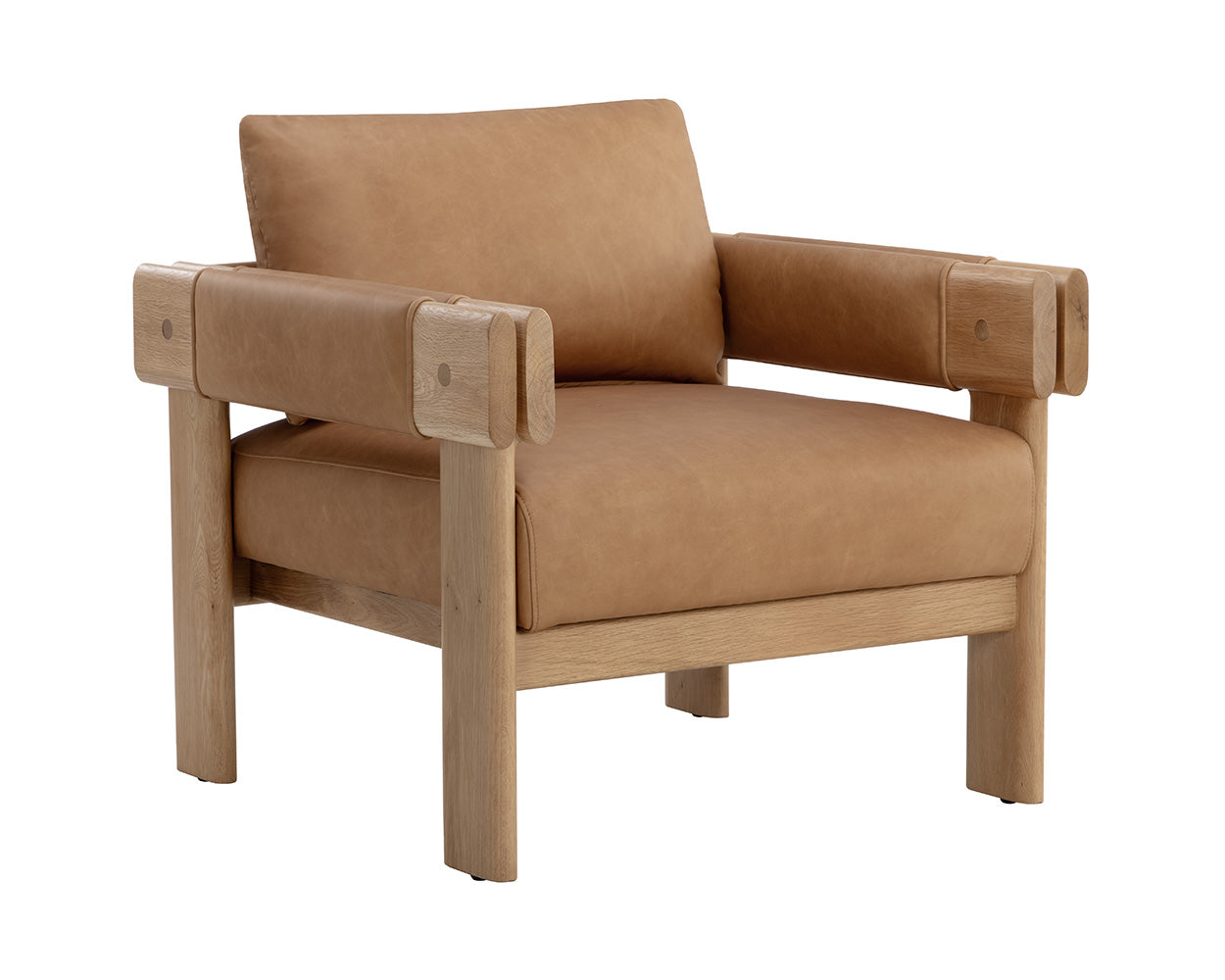 Carmichael Lounge Chair - perfect for casual unwinding | Image 9 | InSTYLE Home & Rugs