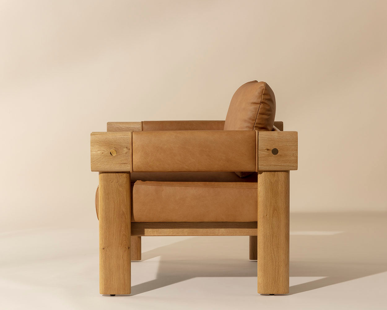 Carmichael Lounge Chair - perfect for casual unwinding | Image 6 | InSTYLE Home & Rugs