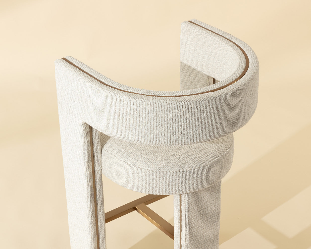 Adamina Barstool - trendy stools for bars and kitchens | Image 4 | InSTYLE Home & Rugs