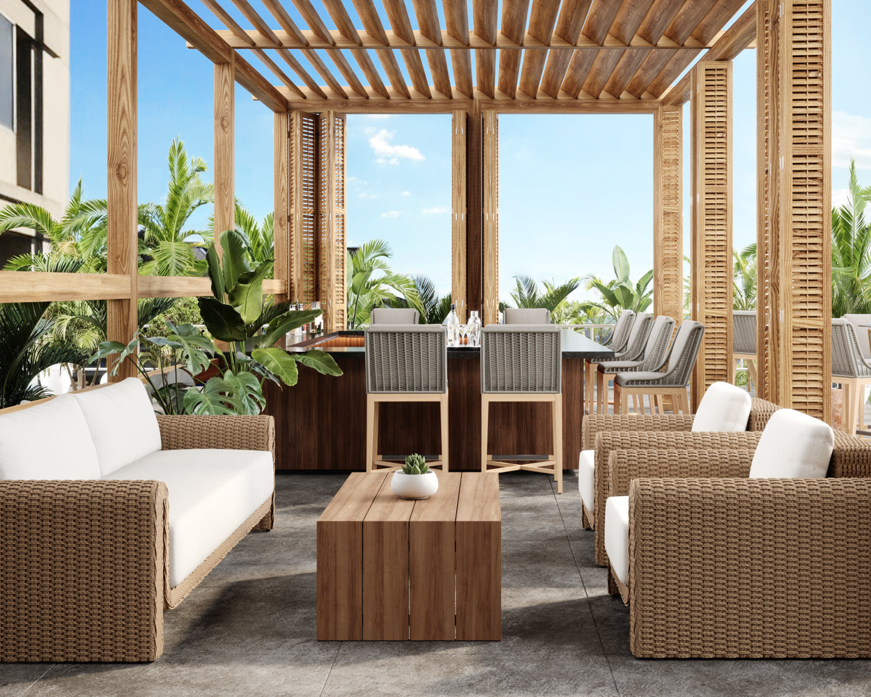 Tibi Lounge Chair - relaxing lounge chairs for outdoors | Image 4 | InSTYLE Home & Rugs