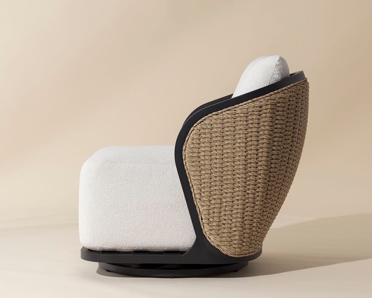 Bora Swivel Lounge Chair - relaxing lounge chairs for outdoors | Image 5 | InSTYLE Home & Rugs