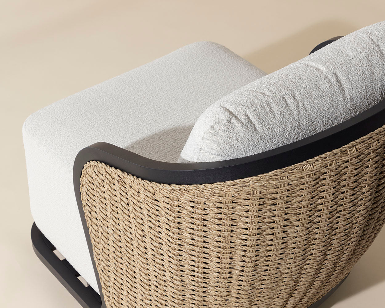 Bora Swivel Lounge Chair - relaxing lounge chairs for outdoors | Image 7 | InSTYLE Home & Rugs