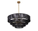 Lumina Chandelier - Black Jute