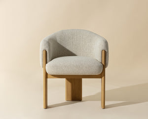 Trine Dining Armchair - elegant seating for dining areas | Image 3 | InSTYLE Home & Rugs