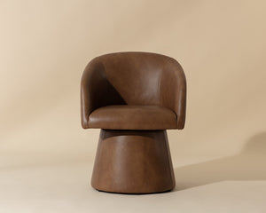 Etta Swivel Dining Armchair - stylish chairs for any table | Image 3 | InSTYLE Home & Rugs