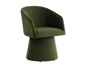 Etta Swivel Dining Armchair - stylish chairs for any table | Image 11 | InSTYLE Home & Rugs