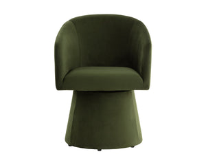 Etta Swivel Dining Armchair - stylish chairs for any table | Image 12 | InSTYLE Home & Rugs