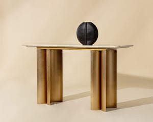 Astara Console Table - slim tables for entryways | Image 1 | InSTYLE Home & Rugs
