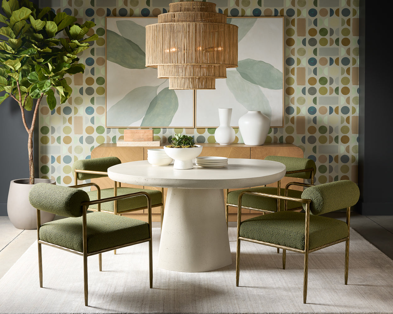 Ajani Dining Armchair - comfortable dining experience | Image 17 | InSTYLE Home & Rugs