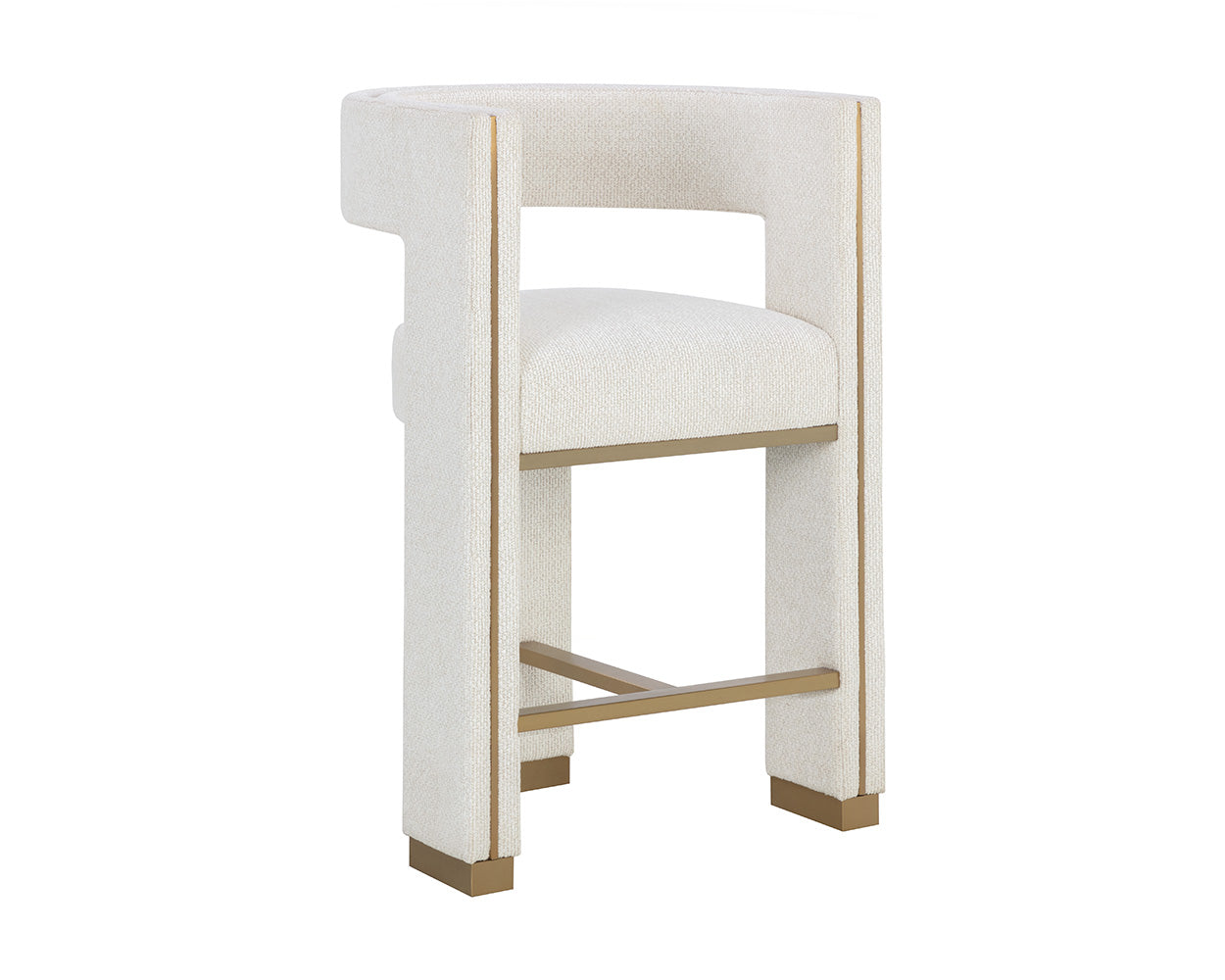 Adamina Counter Stool - perfect for modern counters | Image 5 | InSTYLE Home & Rugs