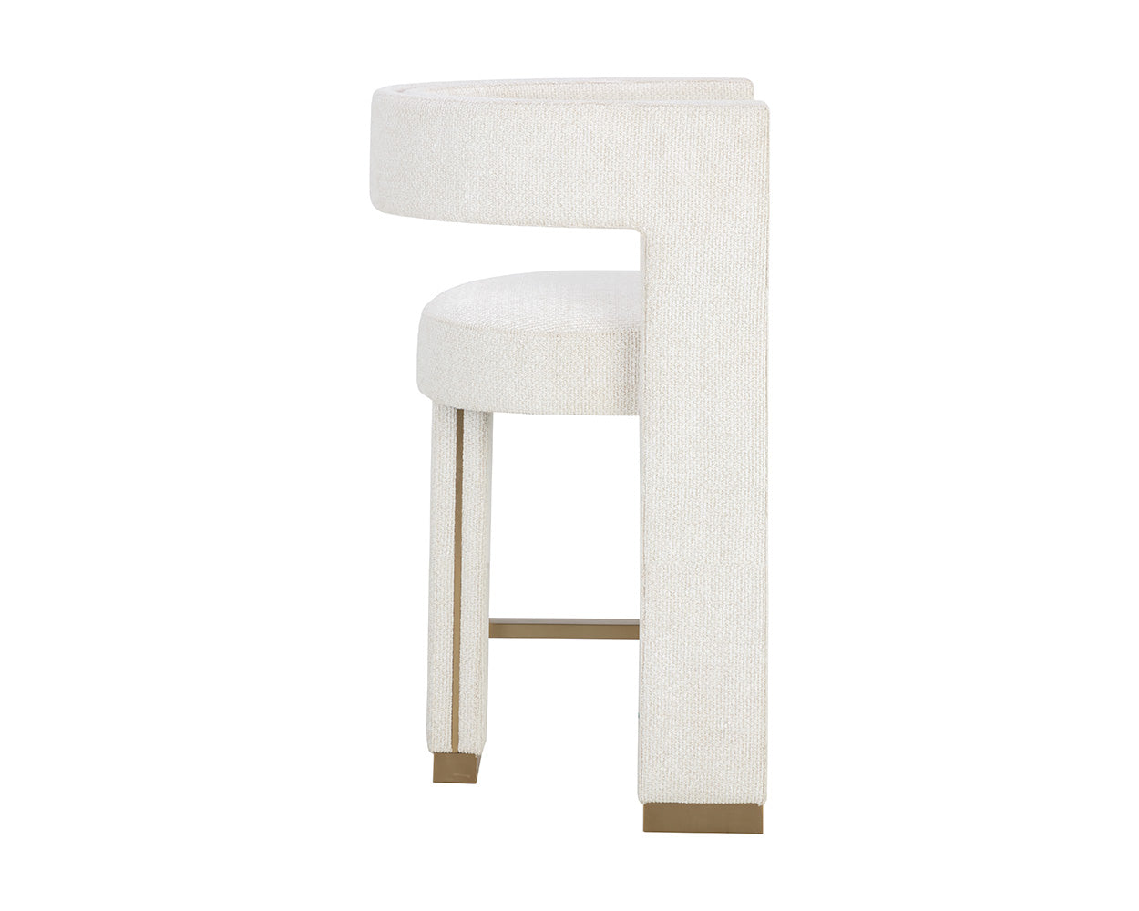 Adamina Counter Stool - perfect for modern counters | Image 7 | InSTYLE Home & Rugs
