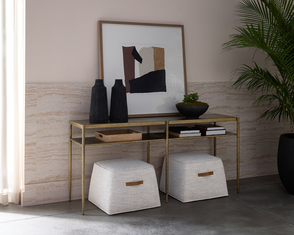 Naini Console Table - sleek design for modern homes | Image 2 | InSTYLE Home & Rugs