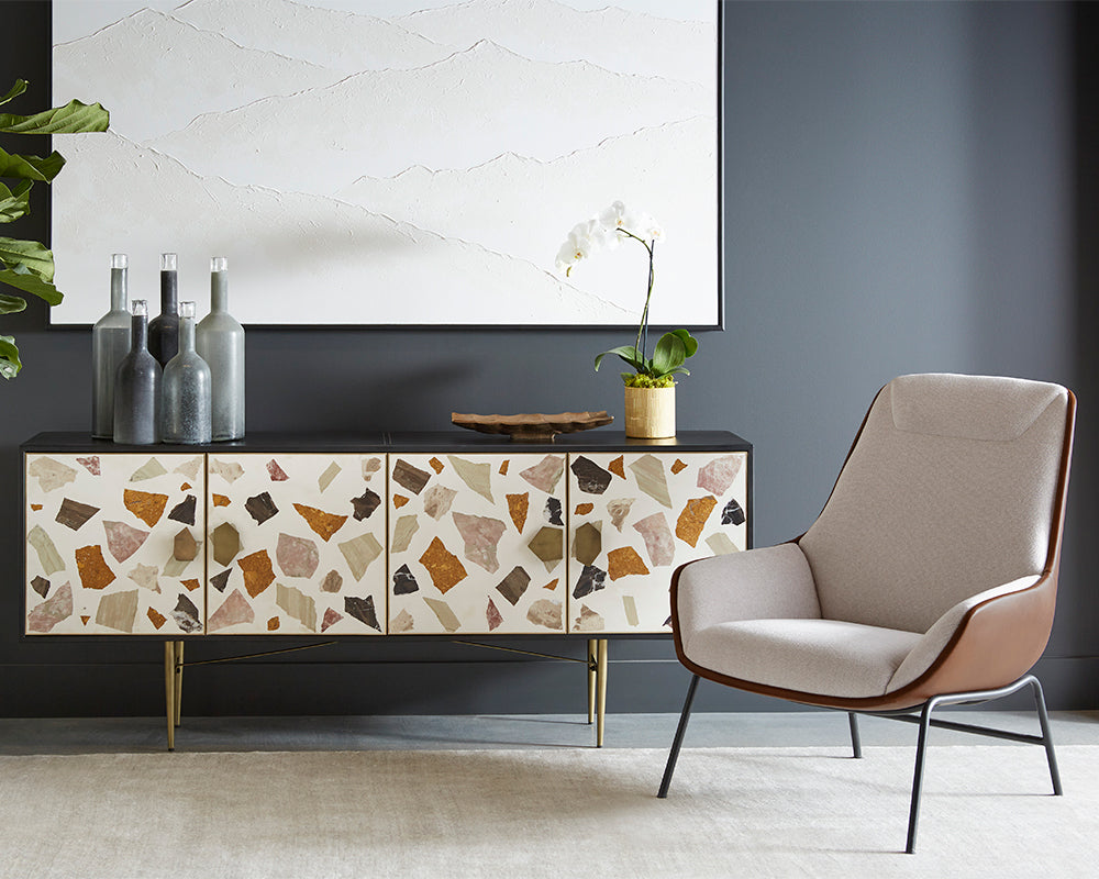 Lucier Lounge Chair - comfortable chairs for relaxation | Image 3 | InSTYLE Home & Rugs