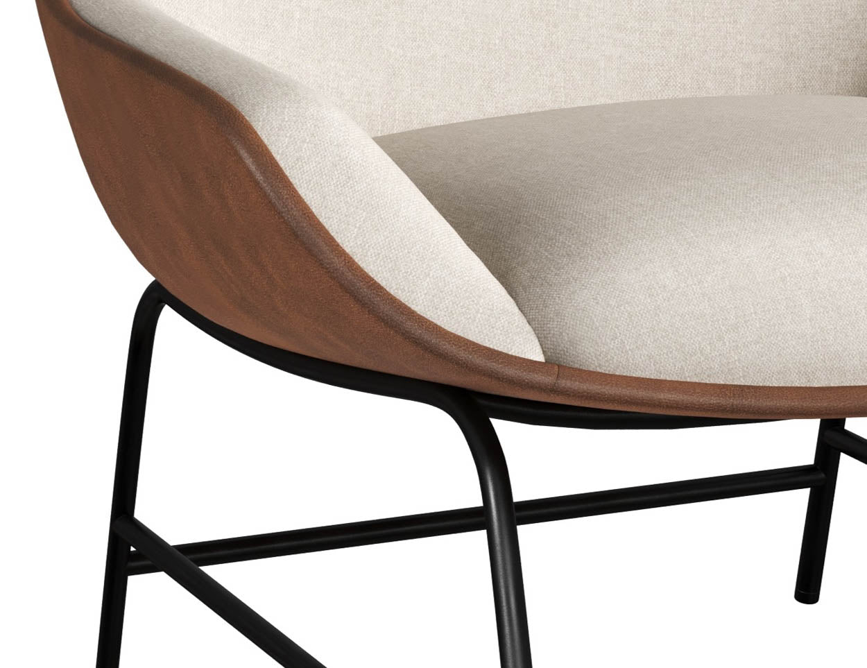 Lucier Lounge Chair - comfortable chairs for relaxation | Image 8 | InSTYLE Home & Rugs