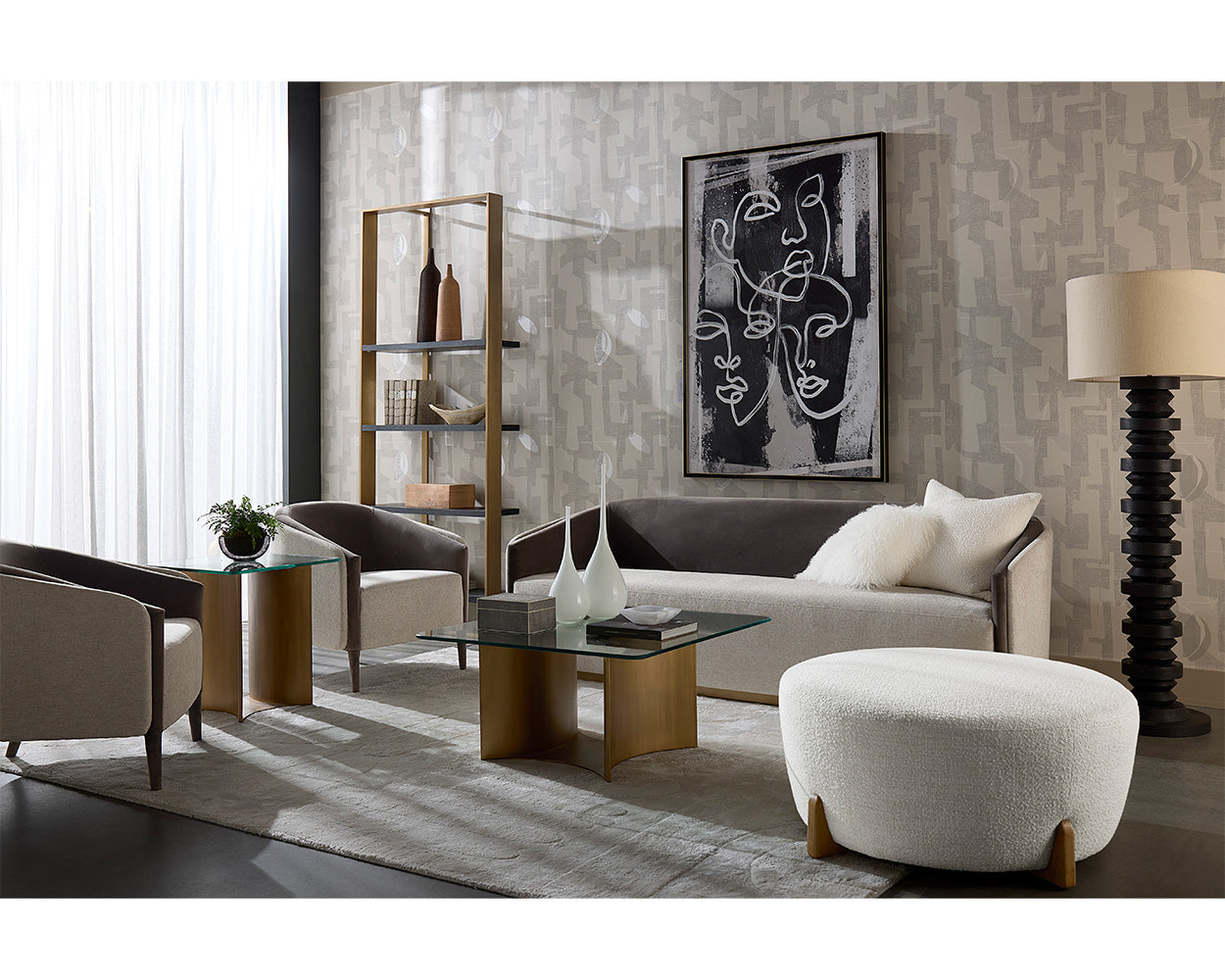 Capo Floor Lamp - elegant floor lamps for interiors | Image 3 | InSTYLE Home & Rugs