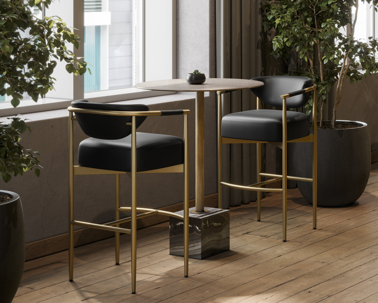 Heloise Barstool - trendy stools for bars and kitchens | Image 8 | InSTYLE Home & Rugs