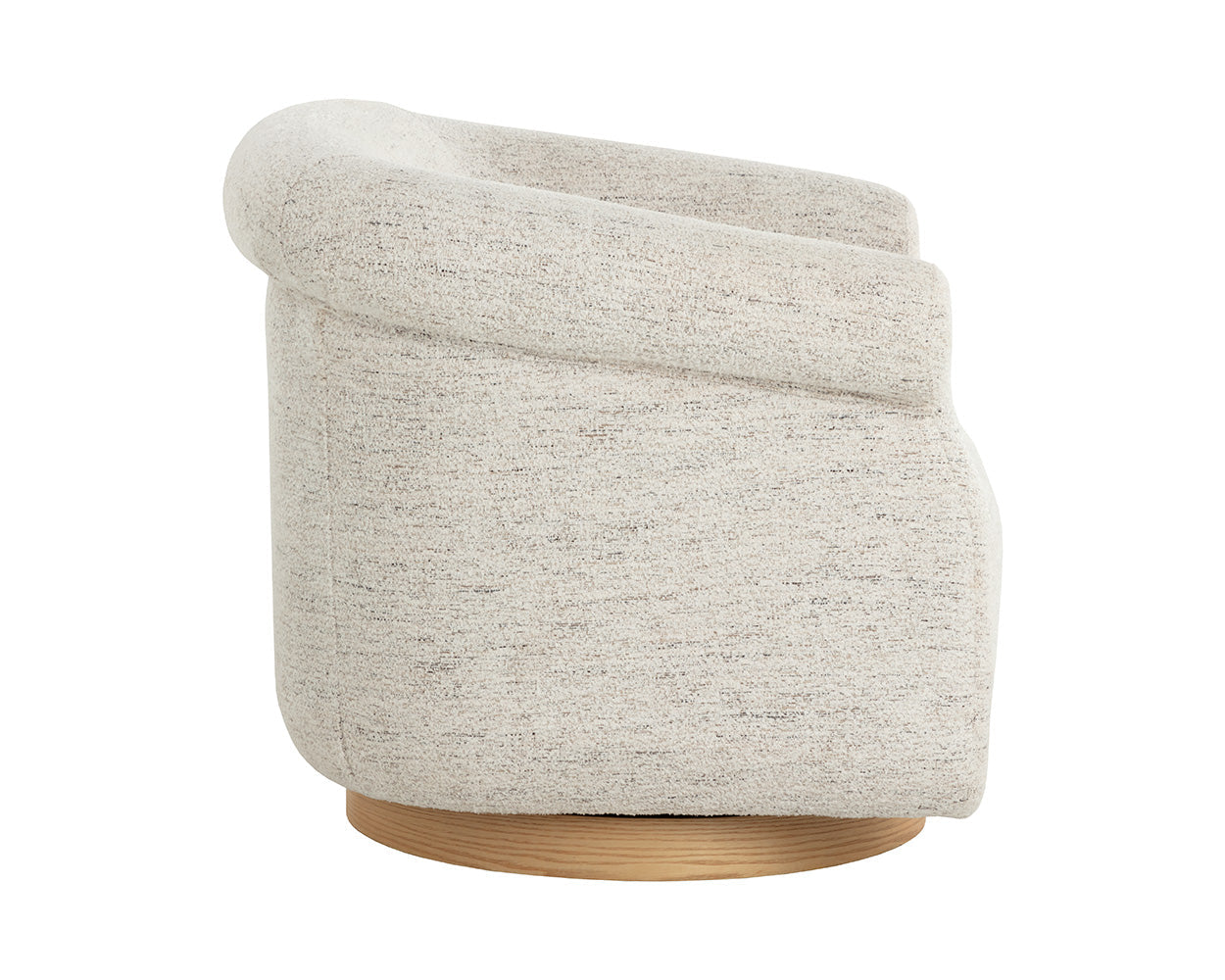 Libby Swivel Lounge Chair - stylish lounge chairs for any room | Image 7 | InSTYLE Home & Rugs