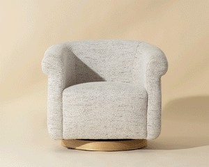 Libby Swivel Lounge Chair - stylish lounge chairs for any room | Image 10 | InSTYLE Home & Rugs