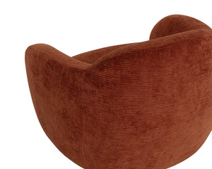 Ismo Swivel Lounge Chair - perfect for casual unwinding | Image 10 | InSTYLE Home & Rugs