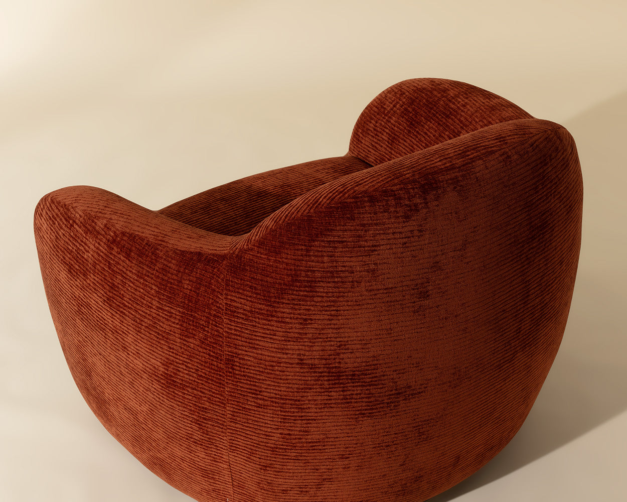 Ismo Swivel Lounge Chair - perfect for casual unwinding | Image 5 | InSTYLE Home & Rugs