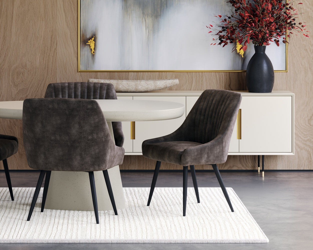 Chardon Dining Chair - elegant seating for dining areas | Image 3 | InSTYLE Home & Rugs