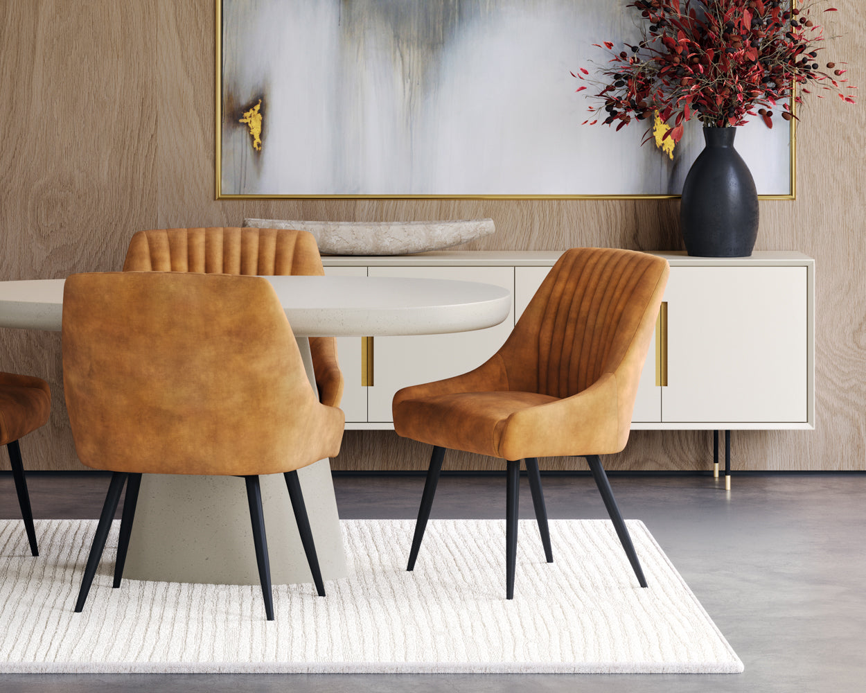 Chardon Dining Chair - elegant seating for dining areas | Image 12 | InSTYLE Home & Rugs