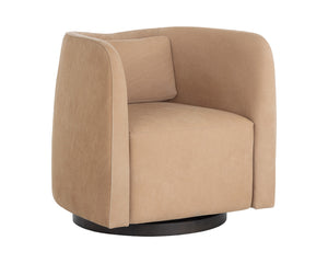 Emilie Swivel Lounge Chair - perfect for casual unwinding | Image 15 | InSTYLE Home & Rugs
